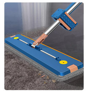 Serpillère auto-essoreuse mains libres avec grande tête absorbante pour sols humides et secs - Product Image 6