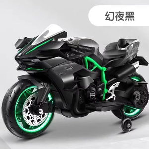 Nouveau modèle de moto électrique à 3 roues pour enfants de 2 à 4 ans, jouet lumineux télécommandé certifié CE, vente en gros de jouets pour bébés à la mode et abordables - Product Image 2