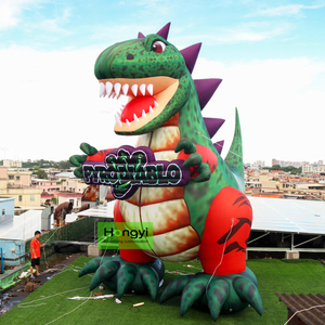 Parada de Animales Salvajes Gigantes, <span class=keywords><strong>Dinosaurio</strong></span> Inflable Grande para Publicidad, Exhibición de Tiranosaurio Rex, Promoción Personalizada - Product Image 2