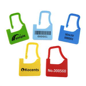 etiqueta de cable ABS de alta calidad y alta seguridad candado etiqueta de cremallera de Seguridad sellada - Product Image 1