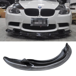 GT4 Style Carbon Fiber Front <b>Splitter</b> and Bumper Lip for Series E92 E93 M3 2007-2011 - Product Image 2