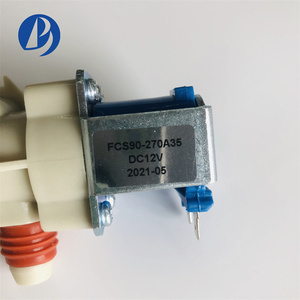 FCS90-270A35-válvula de entrada de solenoide de agua para <span class=keywords><strong>LG</strong></span>, nuevo diseño, doble solenoide, 2 vías - Product Image 4