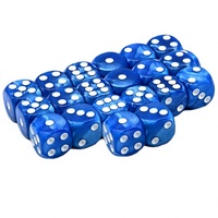 Dés en acrylique D6 multi-tailles (12mm, 16mm, 19mm, 25mm) directement de l'usine, avec logo personnalisé, livraison rapide, échantillon disponible, fournitures pour magasins de jeux