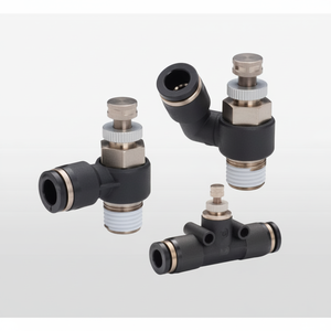 PISCO Valve à pointeau Throttle Control PP (Polypropylène) SUS304 Modèle PJNC6 - Product Image 1