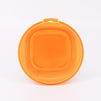 Boîte en plastique avec couvercle imprimé IML personnalisé aliments préfabriqués fromage poulet et riz bol Melody Bento PP chauffé au micro-ondes