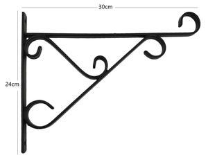 Supports de <span class=keywords><strong>plantes</strong></span> en métal suspendus <span class=keywords><strong>pour</strong></span> jardin extérieur en métal robuste <span class=keywords><strong>pour</strong></span> pots de <span class=keywords><strong>plantes</strong></span> - Product Image 1