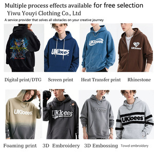 Coupe-vent de sport unisexe 100% coton tricoté Survêtements pour coupe-vent d'automne - Product Image 6