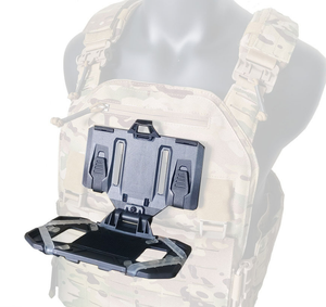 DFA01 Soporte Plegable MOLLE para Tablero de Navegación, Placa de Montaje Inteligente, Soporte Táctico para Teléfono Celular para Chaleco de Caza y Pechera Exterior - Product Image 2