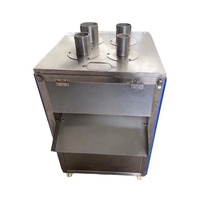 Commerciële roestvrijstalen plantainsnijmachine, bananenchips-snijder, aardappel-, groente- en fruitsnijder voor voedselproductielijn