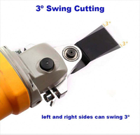 Kit de conversion de tête universelle TEBAK |   Adaptateur multifonction pour meuleuse d'angle pour machine à rainurer le bois