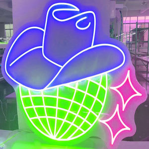 Enseigne lumineuse à led personnalisée DSCO enseigne lumineuse à led décoration murale esthétique de bar de <span class=keywords><strong>chanteur</strong></span> enseigne lumineuse à led pour la décoration - Product Image 6