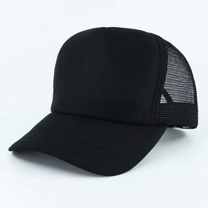 Gorra deportiva informal de verano con bordado liso con logotipo 3D personalizado, gorra de camionero de espuma para exteriores de malla, gorra de béisbol con ala curva para Unisex - Product Image 2