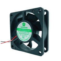 Yofolon DC8020B24H 12V/24V Axialer Bürstenloser DC-Kühlventilator 80x80x20mm 3200RPM Kugellager Hochgeschwindigkeit