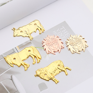 Sew On Metal Label Zinc Alloy Metal Nameplate Embossed Logo Metal <b>Tag</b> for Garment & Denim Accessories - Product Image 4