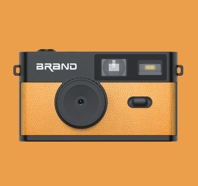 Made in China Popular Design Cheap Compact Retro Screen-Free Mini Camping Camera 8MP Digital