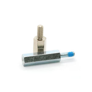 Haute qualité M2.5 M3 M4 M5 M6 M8 mâle femelle en laiton <span class=keywords><strong>carte</strong></span> mère unique tête hexagonale cuivre <span class=keywords><strong>entretoise</strong></span> pour colonne PCB - Product Image 2