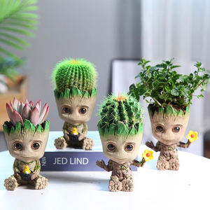 ชุดกระถางต้นไม้พลาสติกขนาดใหญ่สำหรับสวนบ้านห้องนั่งเล่น - Product Image 4