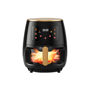 Freidora de Aire Digital con Ventana Visible de 4.5L, 1400W, SKD CKD, Cocina Eléctrica sin Aceite, Electrodoméstico de Cocina con Ventana Transparente, KA03005 - Product Image 1