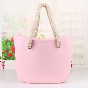 Tas Tote silikon tahan air, tas Tote silikon gaya klasik Italia Eva T O <span class=keywords><strong>M</strong></span> - Product Image 1