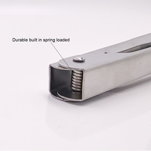 Pinzas para Servir Alimentos de Acero Inoxidable con Cierre de Hebilla, Resistentes al Calor, Utensilios de Cocina, para Barbacoa al Aire Libre, Buffet de Hotel - Product Image 3