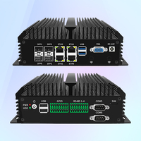 Mini PC Industrial 4Lan RS485 RS232 con Consola Personalizada, 4 SFP, Router Suave, GPIO, ODM, OEM, Mikrotik, Pfsense, Firewall