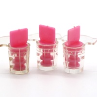 Sceau de compteur anti-effraction YDMS-203 en plastique à verrouillage par torsion, corps transparent avec fil pour la protection des compteurs d'électricité, d'eau et de gaz