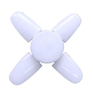 Bombilla <span class=keywords><strong>LED</strong></span> E27 AC85-265V 45W, Lámpara <span class=keywords><strong>LED</strong></span> Plegable con Ventilador, <span class=keywords><strong>Focos</strong></span> <span class=keywords><strong>LED</strong></span> para el Hogar, Lámpara de Techo con Función de Temporizador - Product Image 4