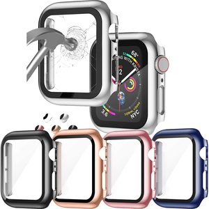 Cassa per orologio elettrolitica lucida di protezione dello schermo in vetro temperato da 41mm 45mm per <span class=keywords><strong>Apple</strong></span> <span class=keywords><strong>Watch</strong></span> serie 8 <span class=keywords><strong>9</strong></span> - Product Image 1