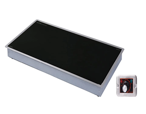 Schott kính được xây dựng trong dây điều khiển điện tấm nóng lên khay cho thương mại - Product Image 3