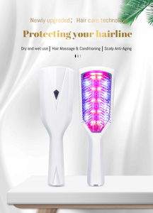 KKS-masajeador de cabeza vibratoria de alta frecuencia, cepillo eléctrico de fotones, fisioterapia, peine para el cuidado del cabello, máquina de cepillo de pelo de masaje - Product Image 6