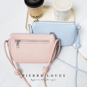 Pierre Loues Crossbody <b>Bag</b> <b>Mini</b> Zipper Solid Color Unisex Everyday Use - Product Image 3