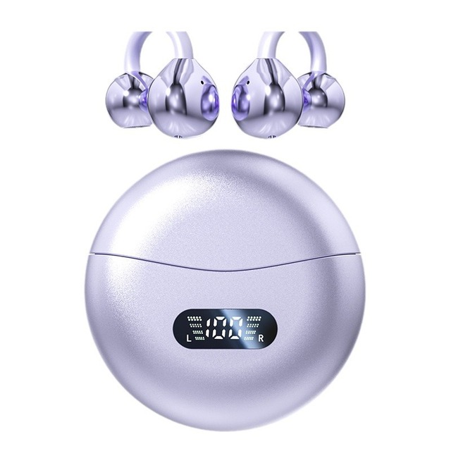 M79 Earclip Wireless Earbuds Sports Hifi Stereo Headset Waterproof Open Ear Earphones With Mic TWS Bluetooth 5.4 Earphones