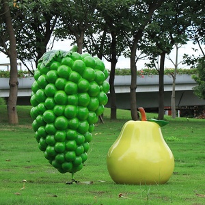 Supply Huge <strong>Fruit</strong> Sculpture Life Size Strawberry Statue <strong>Fruit</strong> and Vegetable Sculptures Resin Strawberry Props for Sale - Product Image 5