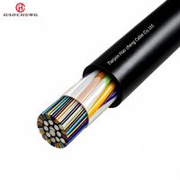 Cable para Exteriores Sin Armadura GYTY, 2-144 Hilos, SM G652D, Resistencia a la Tensión de 1500N, -40°C ℃ ~+70 ℃ .