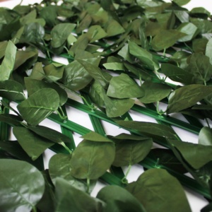 Thực Tế Thiết Kế Thân Thiện Với Môi Pe Trang Trí Nội Thất Nhân Tạo Màu Xanh Lá Cây Tường Đào Lá Bền UV Kháng Tùy Chỉnh Nhân Tạo Nhà Máy - Product Image 3