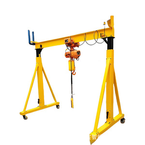 Petite grue sans rail, grue mobile universelle à poussée manuelle amovible - Product Image 5