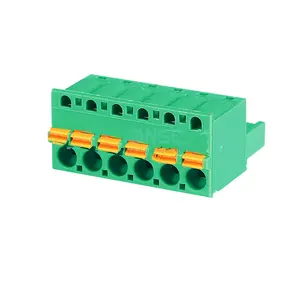 2EDGKD/2EDGKDM Pas 5.08mm bornes de poussée sans vis 2P 3P 4P 5P 6P 7P 8P 9P 10P Connecteur bornier enfichable