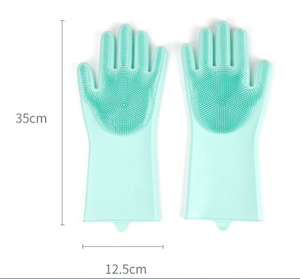 Gant magique en silicone pour la vaisselle, gant de lavage de la vaisselle sans latex, gants de lavage de la vaisselle en silicone - Product Image 4
