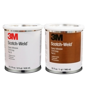 Adhésif époxy <span class=keywords><strong>3M</strong></span> Scotch-Weld <span class=keywords><strong>2216</strong></span> résistant aux températures cryogéniques, bicomposant, pour les industries du transport, de la construction et de la réparation d'appareils - Product Image 1