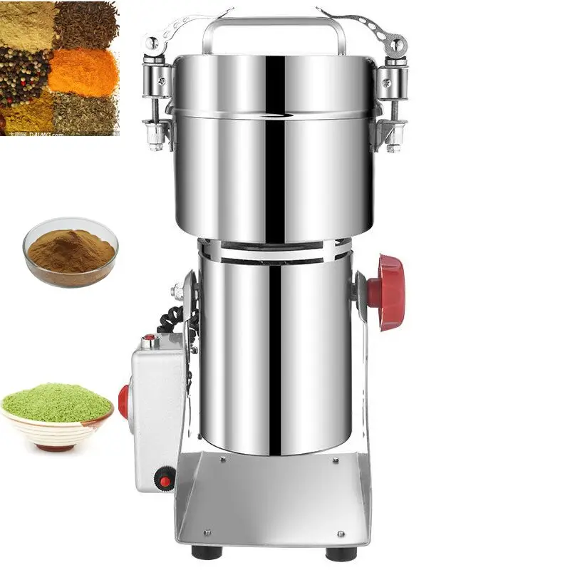 2500g aço inoxidável produtos secos alimentos moedor farinha moedor máquina para farinha planta moagem