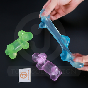 JO <span class=keywords><strong>Anti</strong></span>-<span class=keywords><strong>Stress</strong></span> Mignon Jouet à presser en forme de chien en plastique souple et extensible, type <span class=keywords><strong>ballon</strong></span>, en maltose, pour Noël, pour le soulagement du <span class=keywords><strong>stress</strong></span>, Jouet 'Sugar' pour unisexe, Âges 2-14+ - Product Image 4