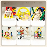 Structure d'escalade Montessori pour enfants, échelle intérieure en plastique, mur d'escalade pour aire de jeux, structure d'escalade pour enfants avec balançoire et toboggan