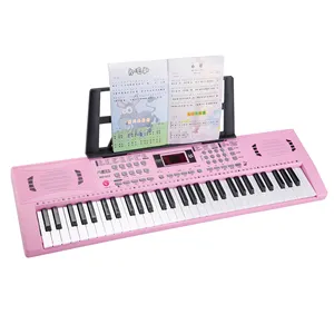 61 tasti luce elettronica funzione di apprendimento della tastiera elettronica organo tastiera pianoforte strumento musicale giocattoli per bambini