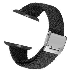 สายนาฬิกาถัก RYB แบบไนลอนสำหรับเปลี่ยนใส่ <span class=keywords><strong>Apple</strong></span> <span class=keywords><strong>Watch</strong></span> Ultra 42/44/45/49 มม. 40/41 มม. 48 มม. 45 มม. 44 มม. 43 มม. สีเทา - Product Image 2