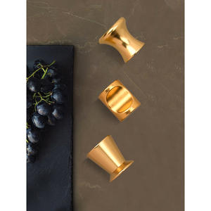 Modern Minimalist Single-Hole Furniture Handle Small Drawer <b>Bedside</b> <b>Table</b> and Wardrobe Door Knob Elegant Minimalist Style - Product Image 3