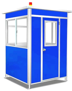 Modern Outdoor Portable Waterproof <strong>Security</strong> Guard Booth Tiny Home Temporary Cabin Made Steel Sandwich Panel <strong>Office</strong> <strong>Building</strong> - Product Image 1