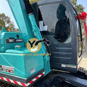 Excavadoras usadas menos horas <span class=keywords><strong>Kobelco</strong></span> SK75 <span class=keywords><strong>Excavator</strong></span> <span class=keywords><strong>Kobelco</strong></span> para ingeniería municipal - Product Image 4