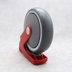 Rueda giratoria médica SS de 125 mm de <span class=keywords><strong>5</strong></span> pulgadas con freno - Product Image 4