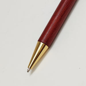 थोक रचनात्मक रोसवुड बॉलपॉइंट पेन महोगनी मेपल धातु शरीर लोगो नवीनता व्यवसाय उपहार पेन के साथ - Product Image 5