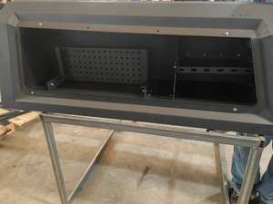 Boîte de rangement pour pick-up, boîte à outils latérale de camping, couvre-caisse de camion réglable, couvre-caisse rigide imperméable rétractable pour <span class=keywords><strong>Nissan</strong></span> NP300 - Product Image 6